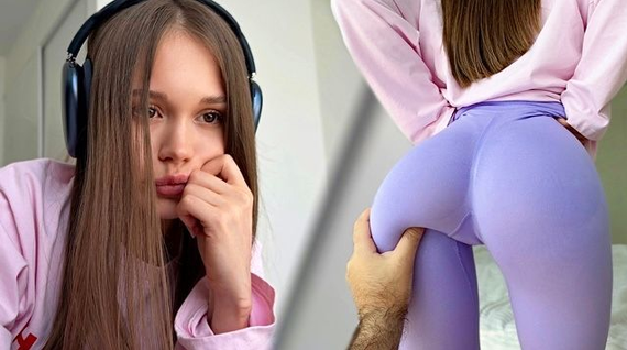 Он тайно и сладко дрочил на сводную сестру с отличной попой!